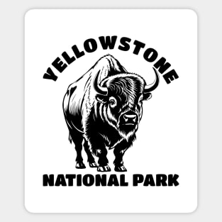 Yellowstone Bison Magnet